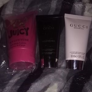 Viva La Juicy, Black Opium, Gucci Bamboo